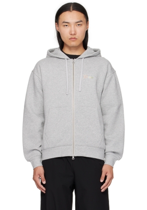 Dime Gray Friends Zip Hoodie