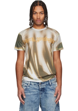 Diesel Gray & Khaki T-Norm-Show T-shirt