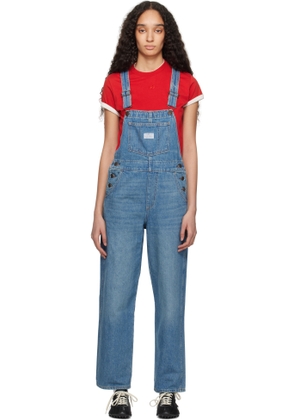 Levi's Blue Vintage Denim Overalls