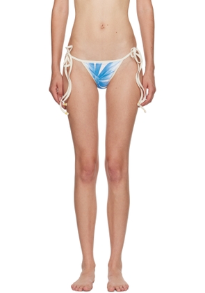 Juliet Johnstone Off-White Garden Bikini Bottom