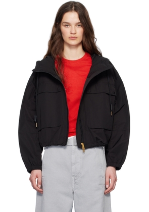 Moncler Black Sauvan Hooded Jacket