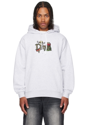 Dime Off-White Classic Fuzzy Hoodie