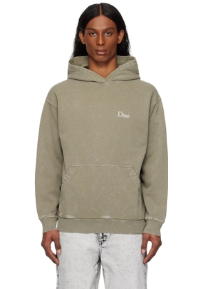 Dime Green Classic French Terry Hoodie