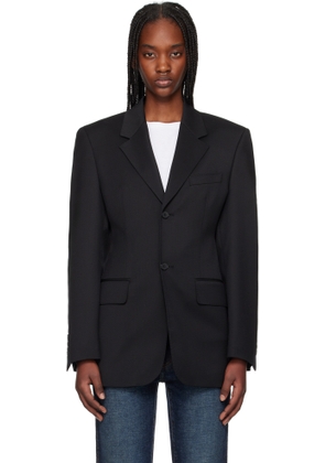 Filippa K Black Tailored Hourglass Blazer