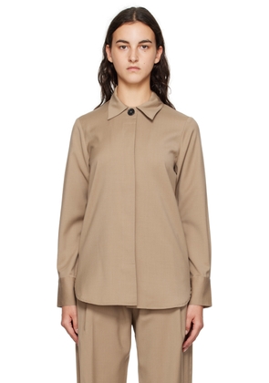 WYNN HAMLYN Tan Thomas Shirt