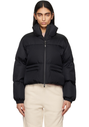 Moncler Black Vissec Down Jacket