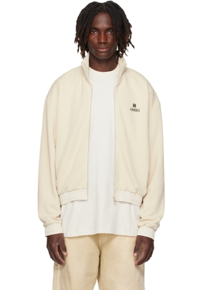 AMIRI Off-White Lounge Track Jacket