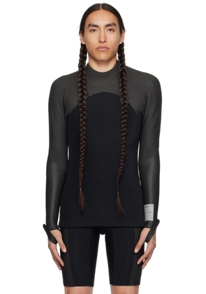 Dion Lee Haydenshapes by Dion Lee SSENSE Exclusive Black & Gray Top