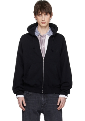 WACKO MARIA Black 'Fight Club' Middle Weight Full Zip Hoodie