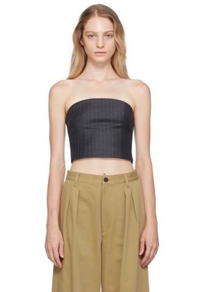 WYNN HAMLYN Gray Tandi Camisole