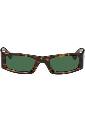 Entire Studios SSENSE Exclusive Brown Elemental Sunglasses