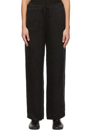 House of Dagmar Black Elysa Lounge Pants