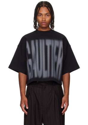 Jean Paul Gaultier Black 'The Gaultier' Boxy T-shirt