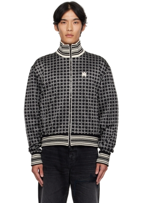 AMIRI Black & White MA Quad Track Jacket