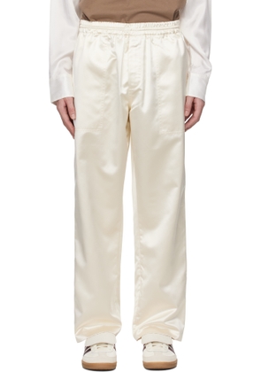 Bode Off-White Candyfloss Track Pants