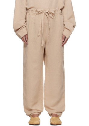 CASEY CASEY Beige Denmark Trousers