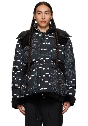sacai Black Interstellar Jacket