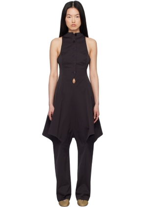 J.Kim Black Lazzat Jumpsuit