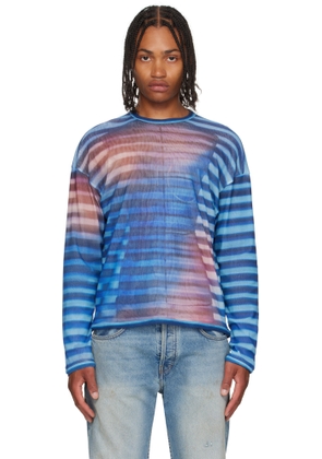 Jean Paul Gaultier Blue 'The Oversized Air' Top