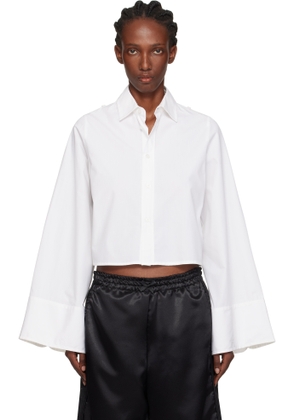 MM6 Maison Margiela White Cotton Shirt