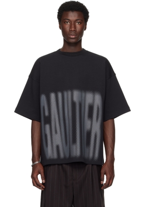 Jean Paul Gaultier Black 'The Gaultier' Boxy T-shirt