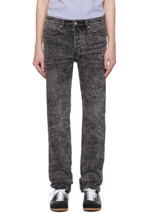 Ksubi Black Chitch Prodigy Trashed Jeans