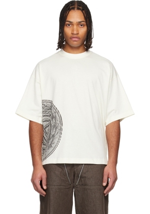 Jean Paul Gaultier Off-White 'JPG' Laurier Stamp T-shirt