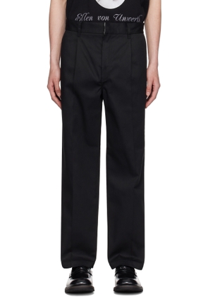 WACKO MARIA Black Dickies Edition Pleated Trousers