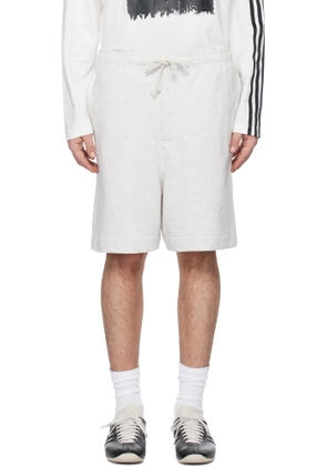 Y-3 Gray French Terry Shorts