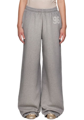 Acne Studios Gray Logo Sweatpants