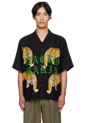 WACKO MARIA Black Tim Lehi Shirt