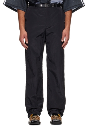 Martine Rose Black Tailored Track Trousers