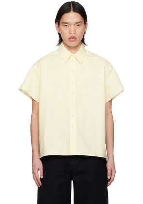 AIREI Off-White Raw Edge Shirt