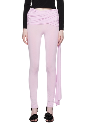Magda Butrym Pink Layered Leggings