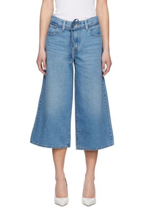 Levi's Blue XL Culotte Jeans