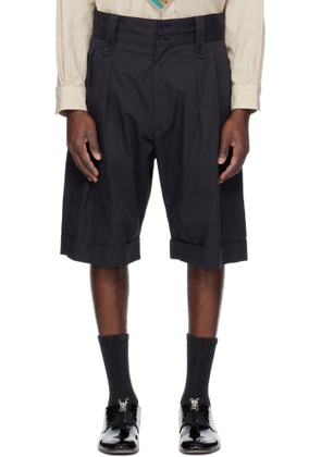 Engineered Garments Navy Gurkha Shorts