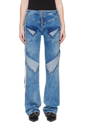 Ottolinger Blue Loose Fit Jeans