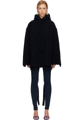 Ottolinger Navy Felted Scuba Anorak