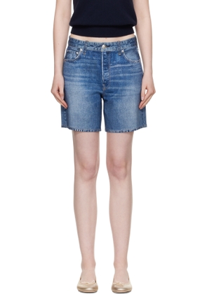 rag & bone Blue Miramar Kaia Shorts