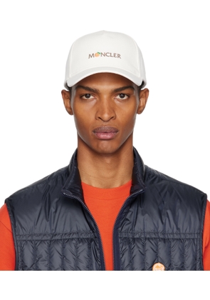 Moncler Genius Moncler x Gilga Farm White Baseball Cap