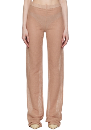Ludovic de Saint Sernin Beige Mermaid Trousers