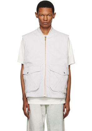 Objects IV Life Gray Cargo Vest