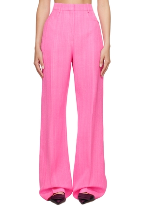 JACQUEMUS Pink Le Chouchou 'Le Pantalon Sauge' Trousers