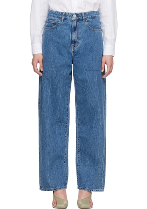 Róhe Blue Baggy Fit Jeans