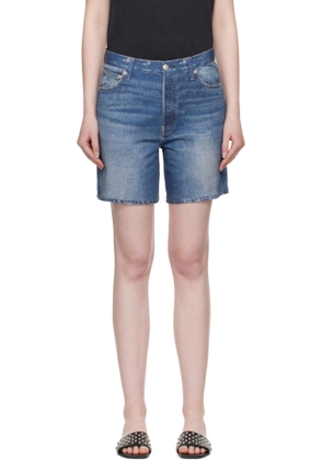 rag & bone Blue Miramar Kaia Shorts