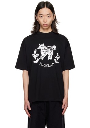 EGONlab Black Moutono T-shirt