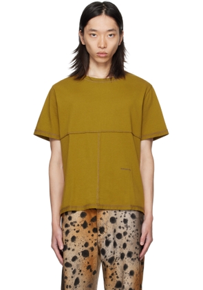 Eckhaus Latta Khaki Lapped T-shirt