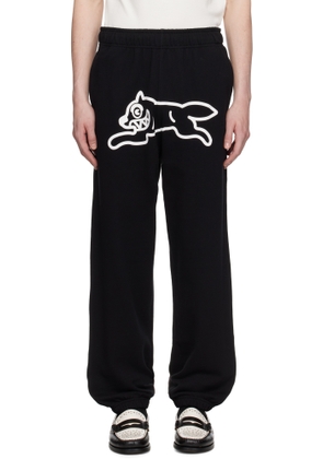 ICECREAM Black Running Dog Lounge Pants