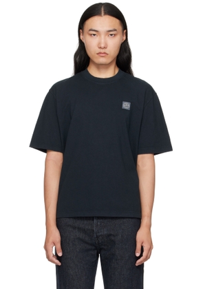 Stone Island Navy 2100025 Combed Organic Cotton Jersey T-shirt