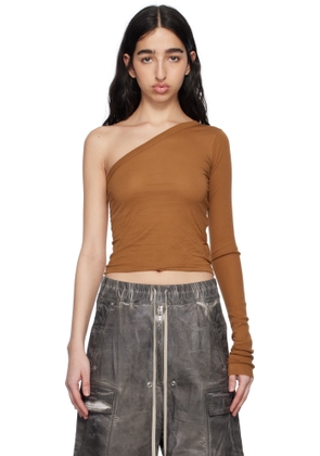 Rick Owens DRKSHDW Orange Hollywood Ziggy T-shirt